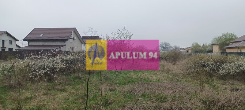 Sabareni, teren intravilan 6078 mp, cu utilitati